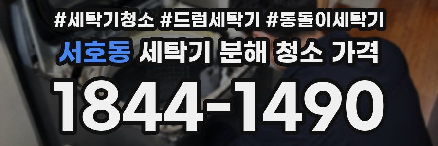 서호동 세탁기 분해 청소 가격