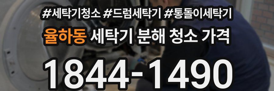 율하동 세탁기 분해 청소 가격