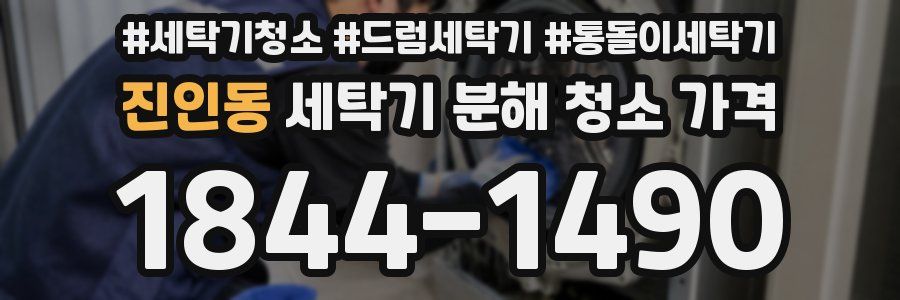진인동 세탁기 분해 청소 가격