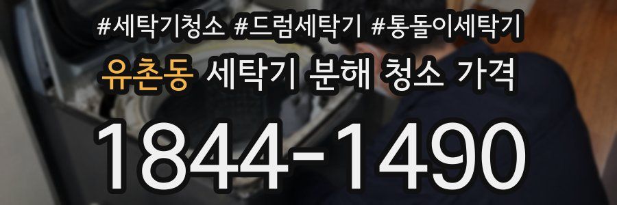 유촌동 세탁기 분해 청소 가격