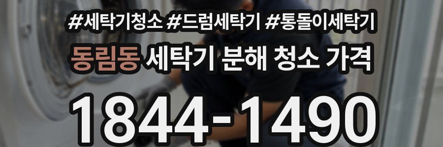 동림동 세탁기 분해 청소 가격