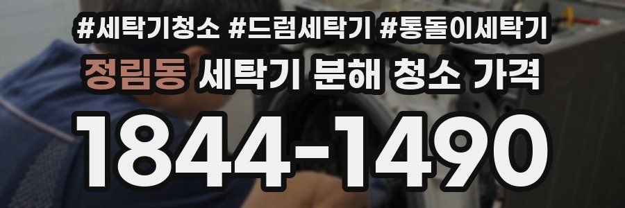 정림동 세탁기 분해 청소 가격