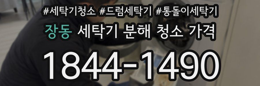 장동 세탁기 분해 청소 가격
