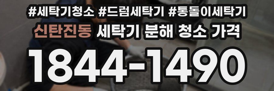 신탄진동 세탁기 분해 청소 가격