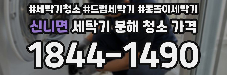 신니면 세탁기 분해 청소 가격