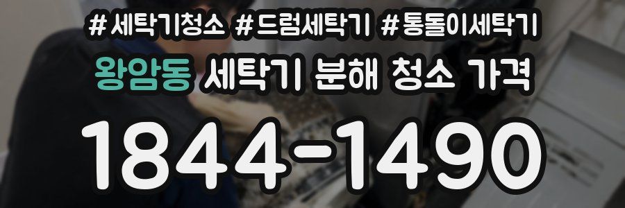 왕암동 세탁기 분해 청소 가격