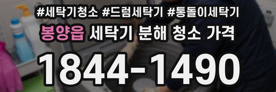 봉양읍 세탁기 분해 청소 가격