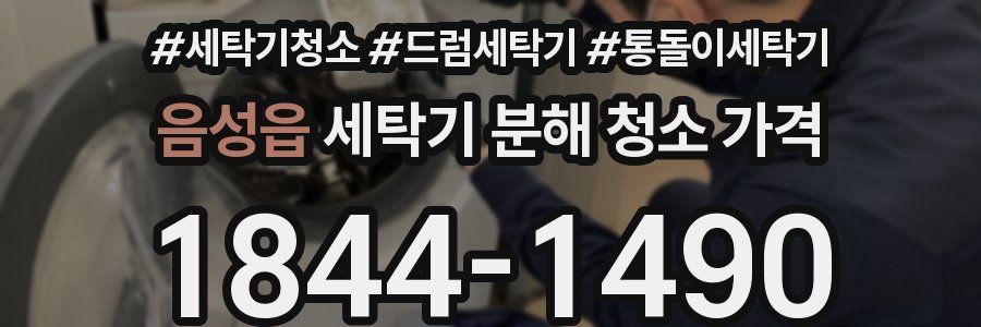 음성읍 세탁기 분해 청소 가격
