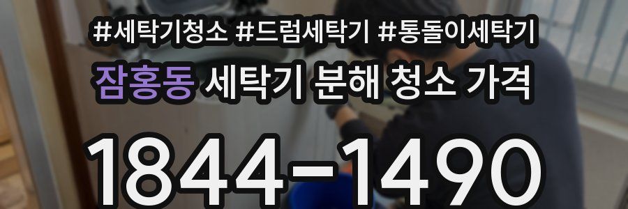잠홍동 세탁기 분해 청소 가격