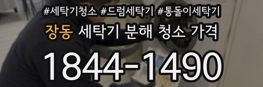 장동 세탁기 분해 청소 가격