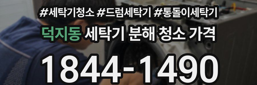 덕지동 세탁기 분해 청소 가격