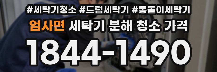 엄사면 세탁기 분해 청소 가격