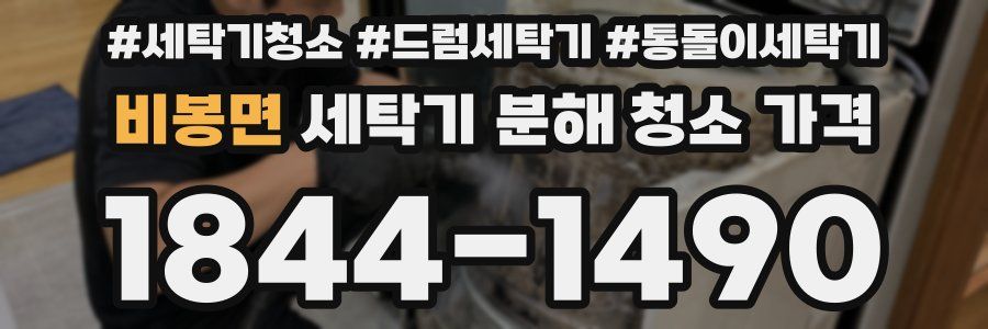 비봉면 세탁기 분해 청소 가격
