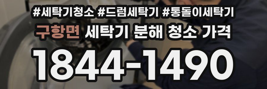 구항면 세탁기 분해 청소 가격