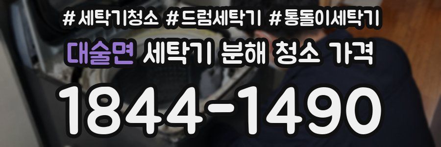 대술면 세탁기 분해 청소 가격