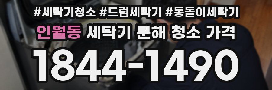 인월동 세탁기 분해 청소 가격