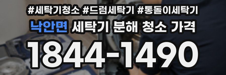 낙안면 세탁기 분해 청소 가격