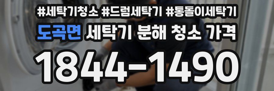 도곡면 세탁기 분해 청소 가격