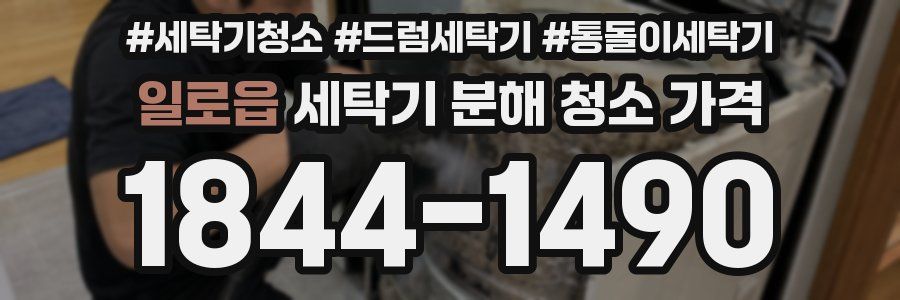 일로읍 세탁기 분해 청소 가격