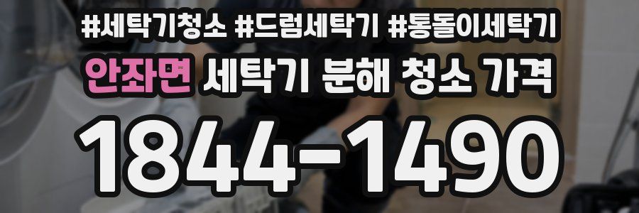 안좌면 세탁기 분해 청소 가격