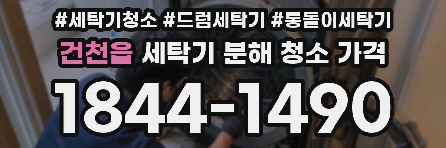 건천읍 세탁기 분해 청소 가격