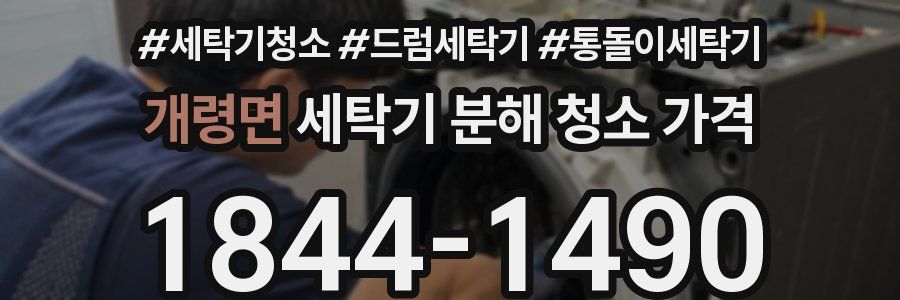 개령면 세탁기 분해 청소 가격