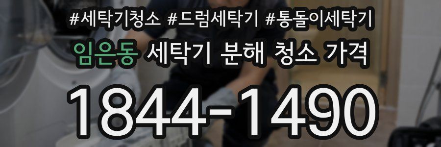 임은동 세탁기 분해 청소 가격