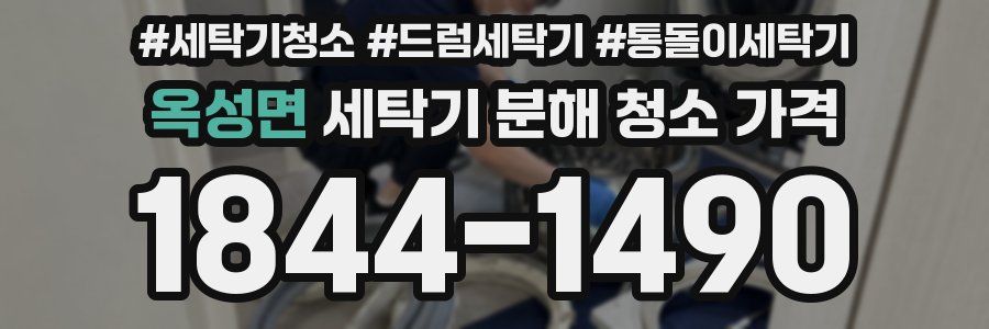 옥성면 세탁기 분해 청소 가격