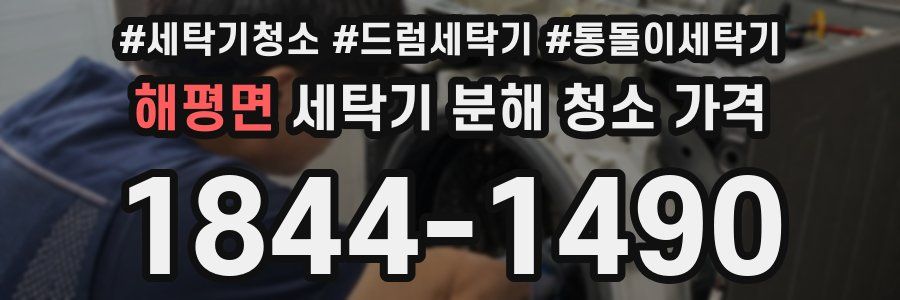 해평면 세탁기 분해 청소 가격