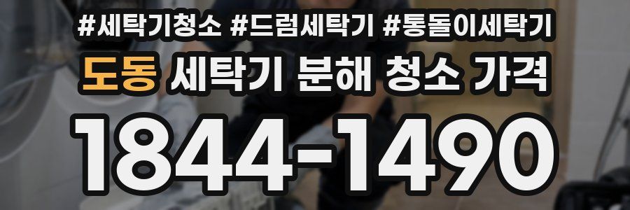 도동 세탁기 분해 청소 가격