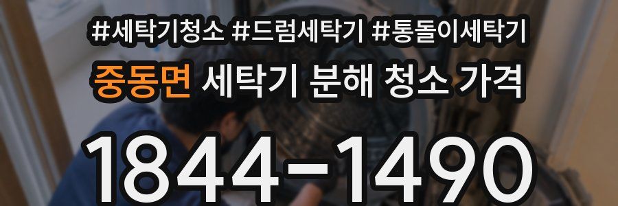 중동면 세탁기 분해 청소 가격