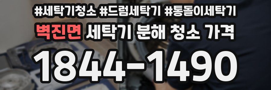벽진면 세탁기 분해 청소 가격
