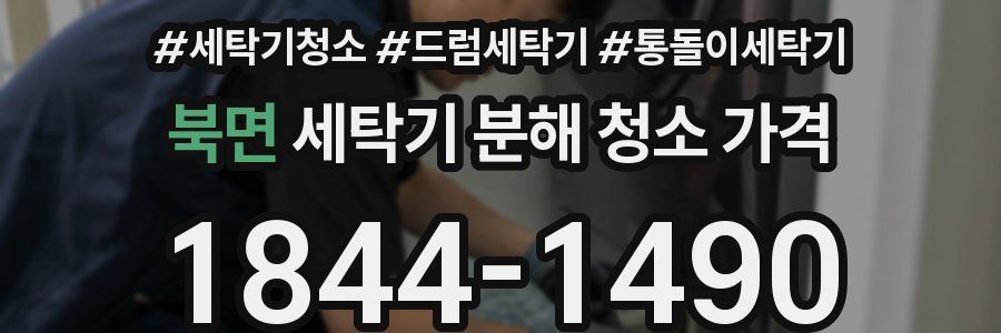 북면 세탁기 분해 청소 가격