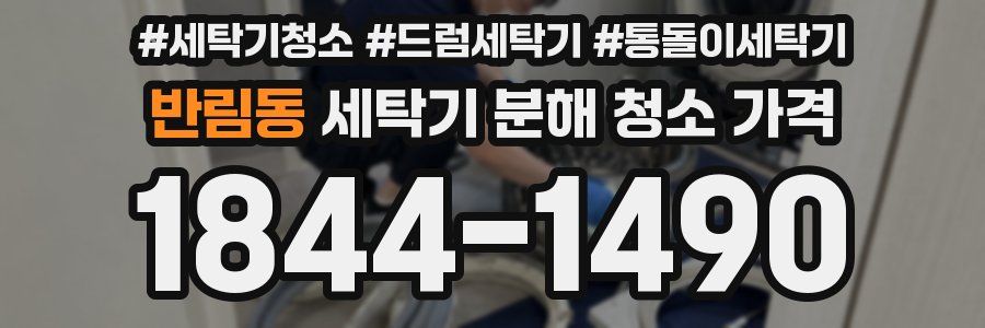 반림동 세탁기 분해 청소 가격