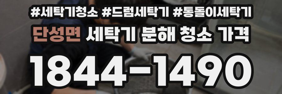 단성면 세탁기 분해 청소 가격