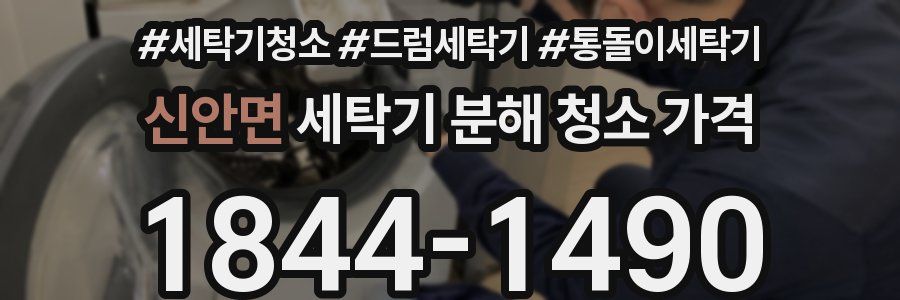 신안면 세탁기 분해 청소 가격