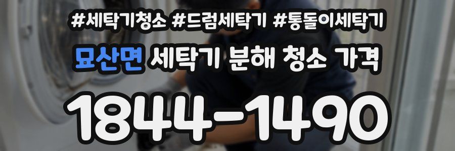 묘산면 세탁기 분해 청소 가격