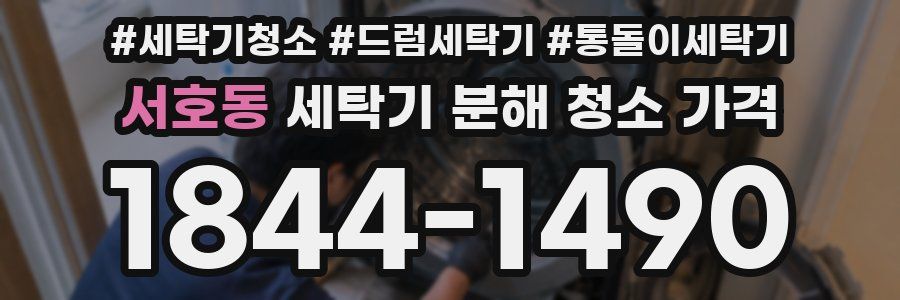 서호동 세탁기 분해 청소 가격