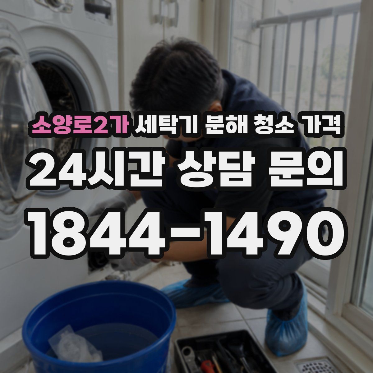 소양로2가 세탁기 분해 청소 가격