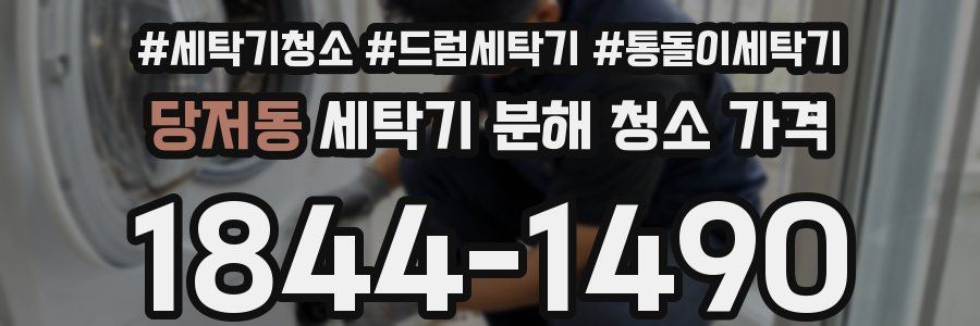 당저동 세탁기 분해 청소 가격