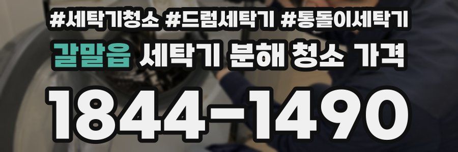 갈말읍 세탁기 분해 청소 가격