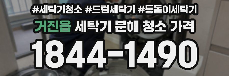 거진읍 세탁기 분해 청소 가격