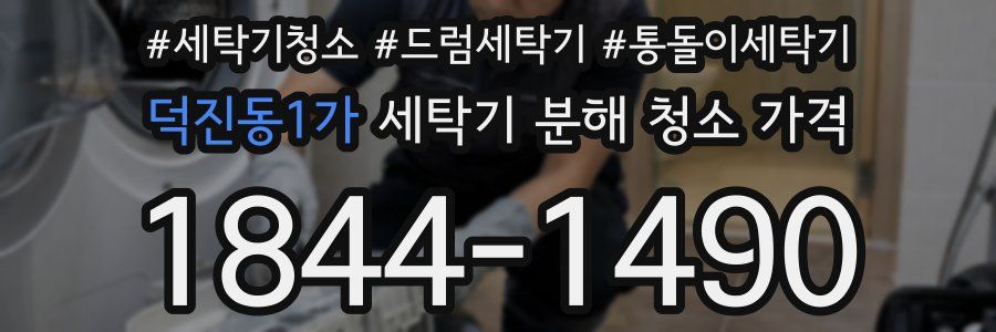 덕진동1가 세탁기 분해 청소 가격
