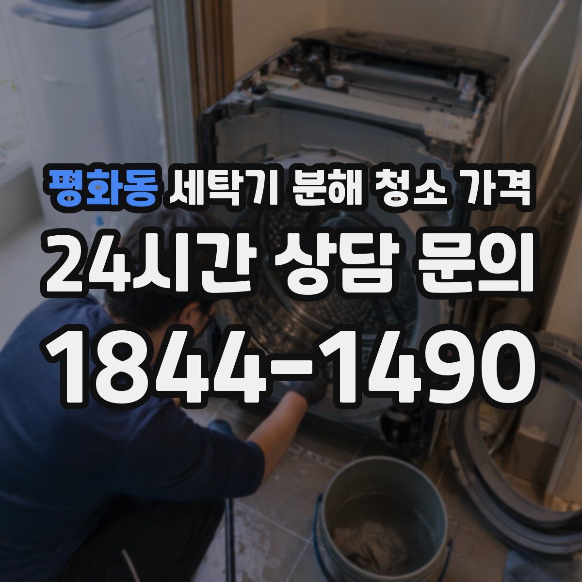 평화동 세탁기 분해 청소 가격