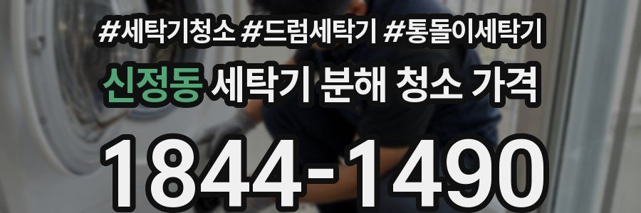 신정동 세탁기 분해 청소 가격