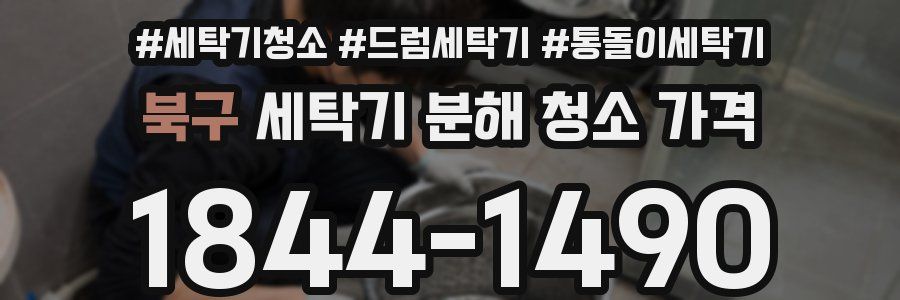 북구 세탁기 분해 청소 가격