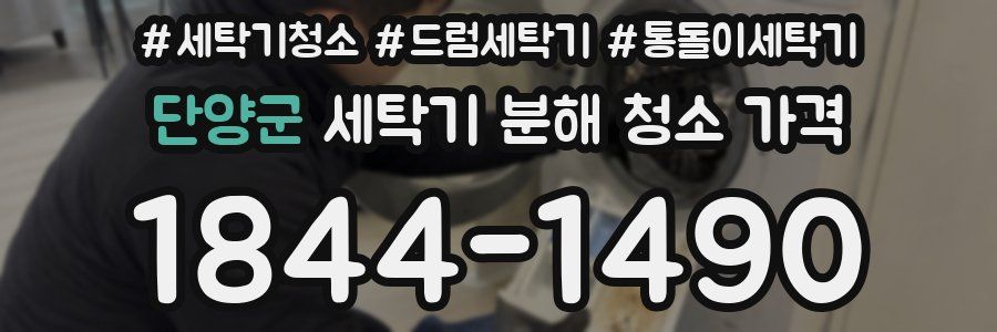 단양군 세탁기 분해 청소 가격