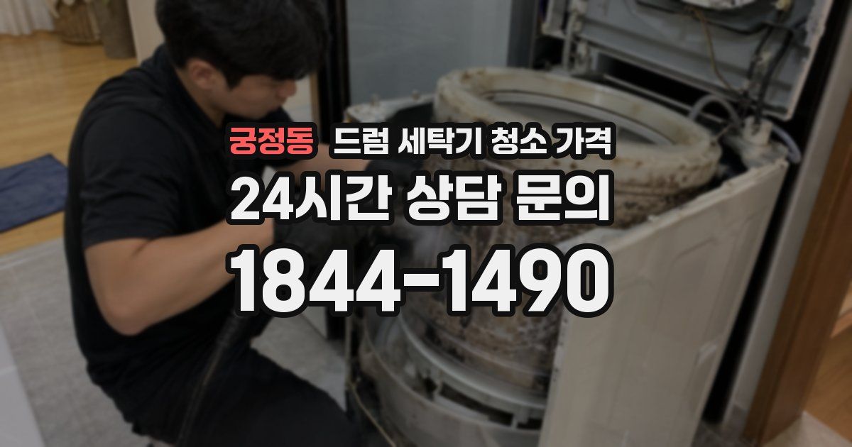 궁정동 드럼 세탁기 청소 가격