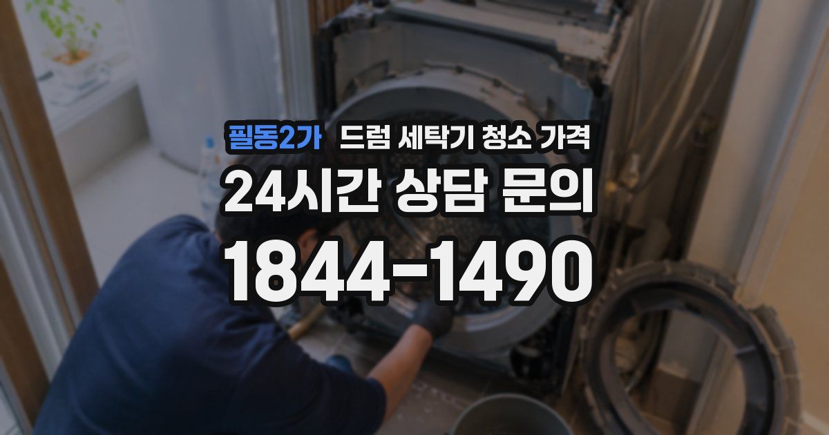 필동2가 드럼 세탁기 청소 가격
