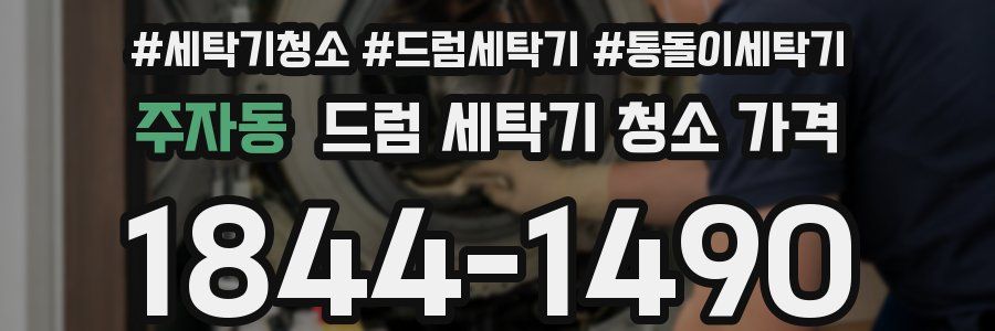 주자동 드럼 세탁기 청소 가격